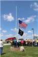Photo from Zearing Flag Pole dedication held on May 25, 2018