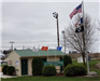 Photo of the Veterans Memorial at the ball field in Zearing