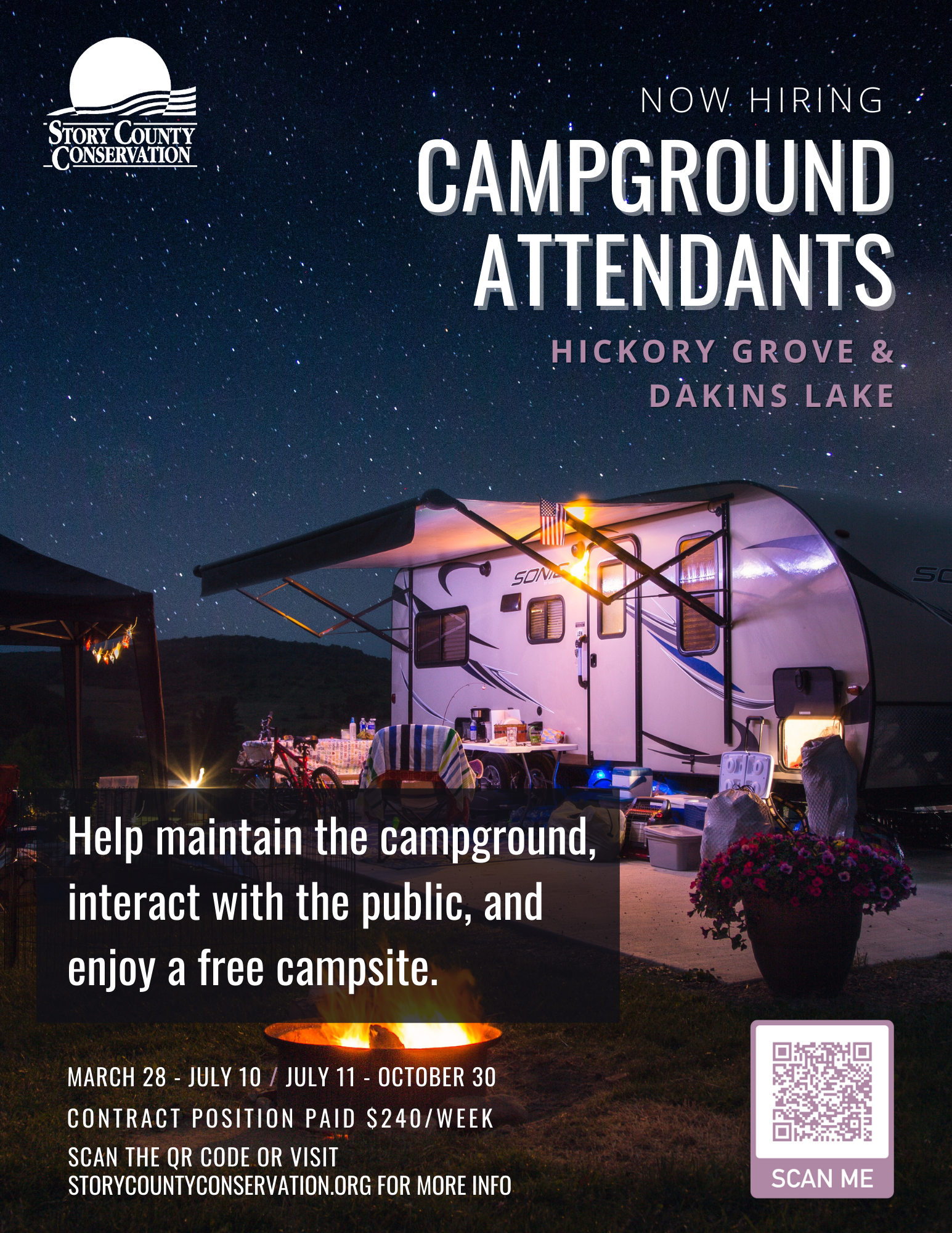 campground attendant