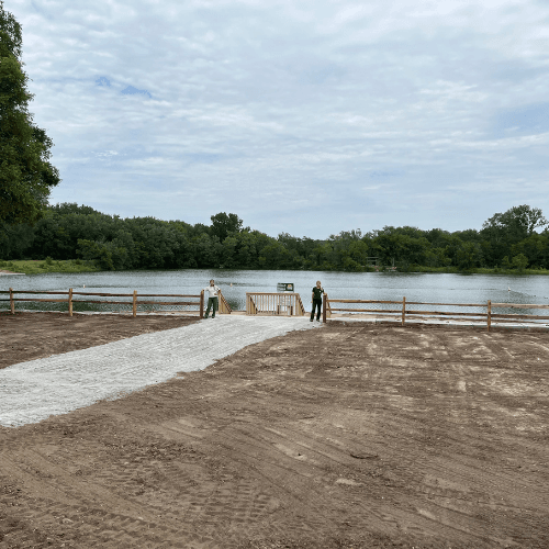 West Peterson Park Beach Reopened