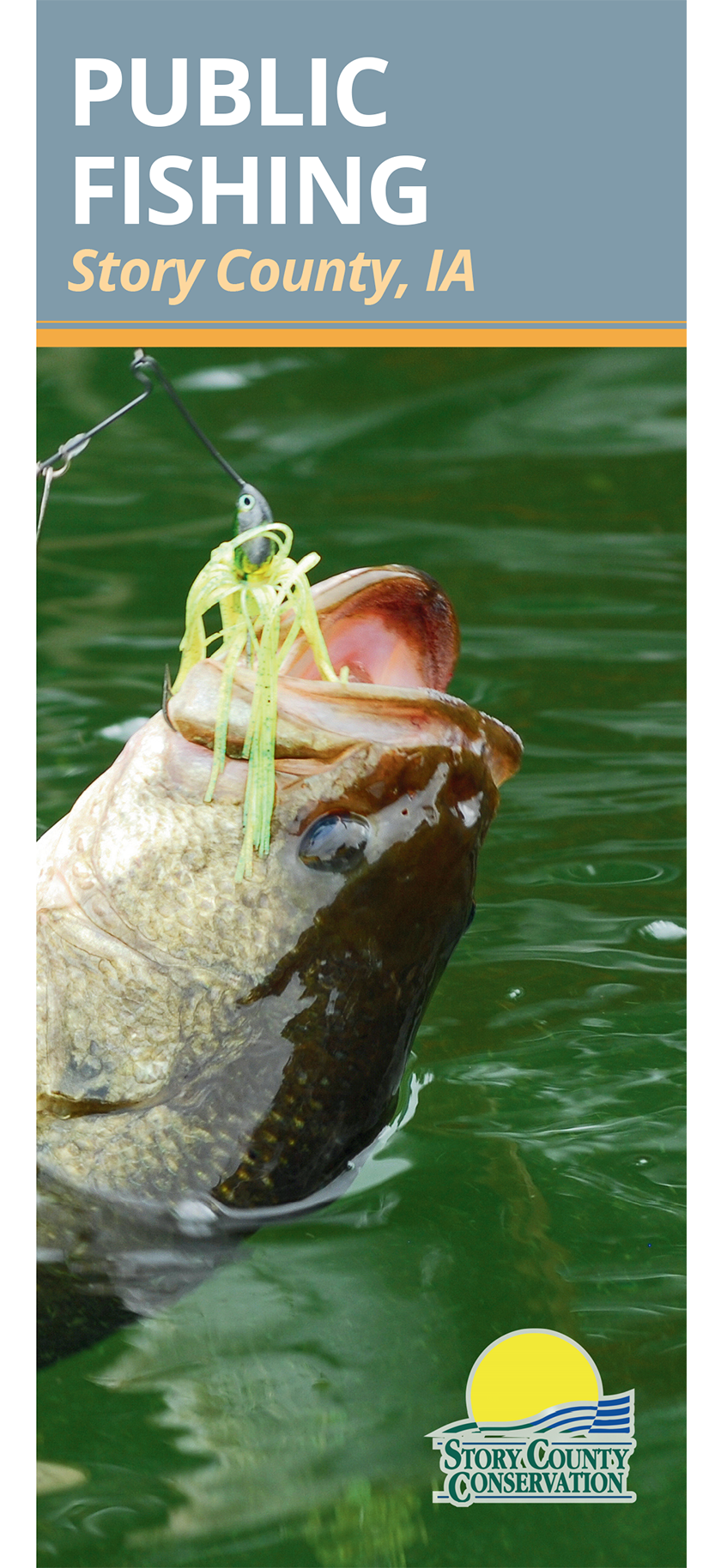 Fishing brochure cover